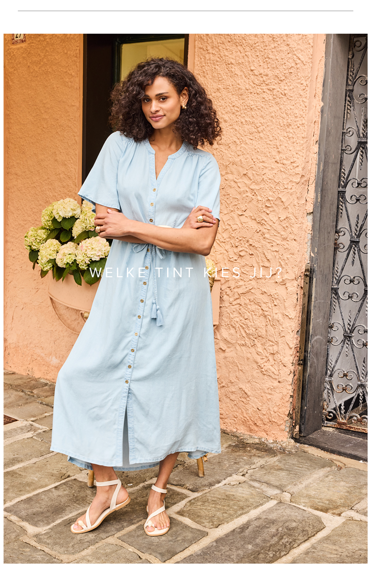 Dress Jazzy Denim bleached