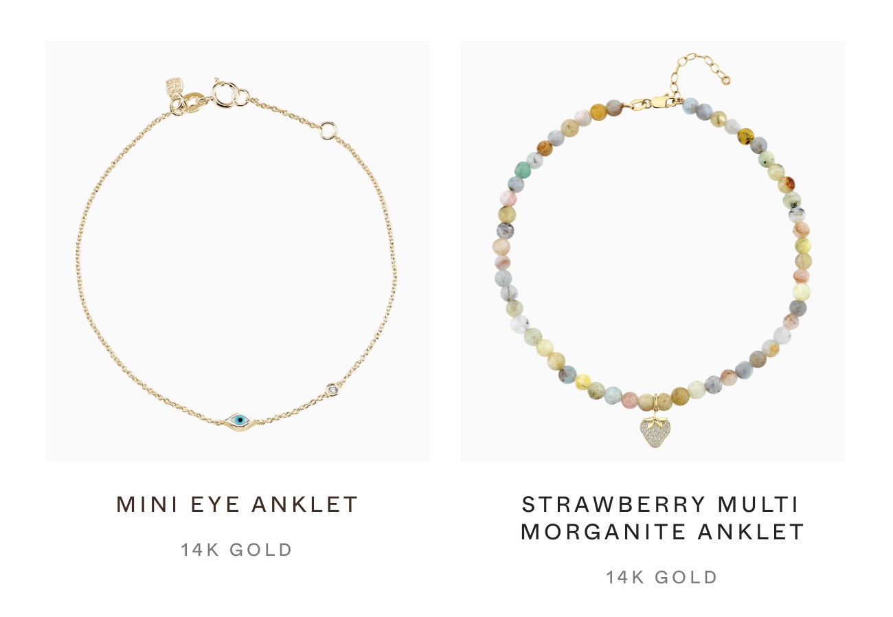 Sydney Evan Anklets Collection