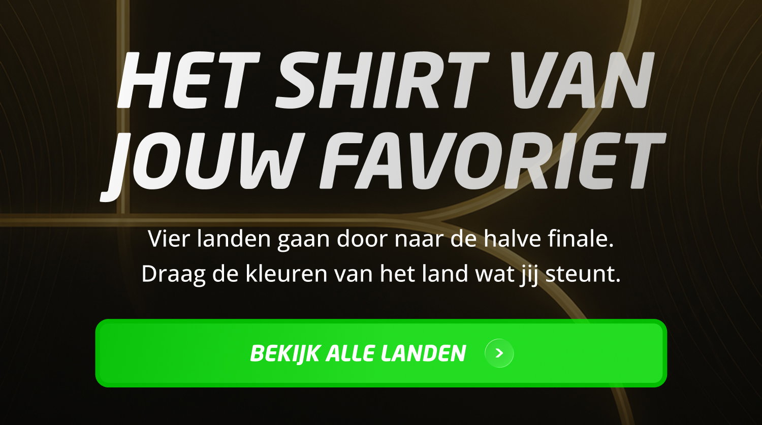 Het shirt van jouw favoriet