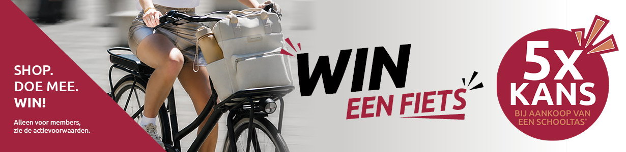 Win een Cortina e-bike t.w.v. €2.099 - Back to school campagne is begonnen!