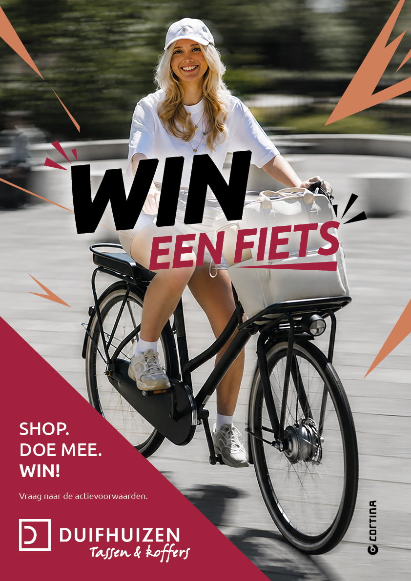 Win een Cortina e-bike t.w.v. €2.099 - Back to school campagne is begonnen!