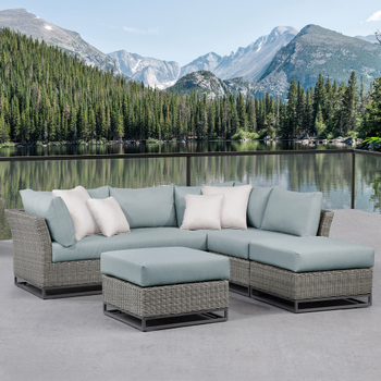 Torrance 4-piece Outdoor Patio Sectional Set