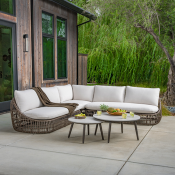 SunVilla Norden 5-piece Outdoor Patio Sectional Seating Set