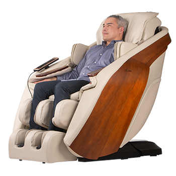 D.Core Stratus-JP 3D+ Massage Chair with Walnut Panel
