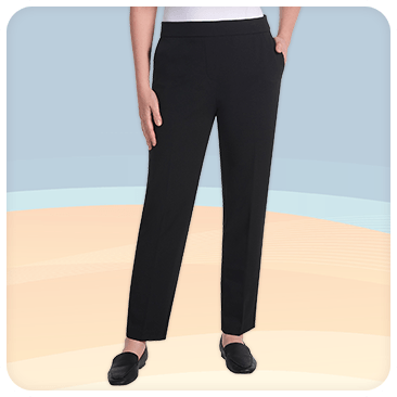 Hilary Radley Women's Crepe Pant