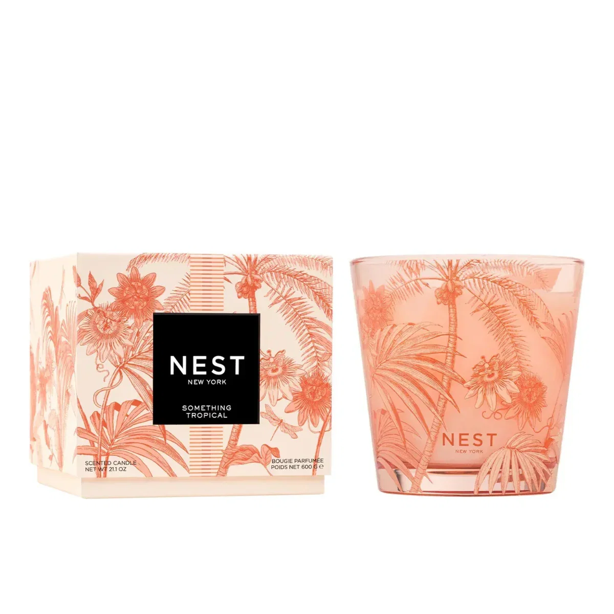 Image of Nest Something Tropical Decorative 3-Wick Candle