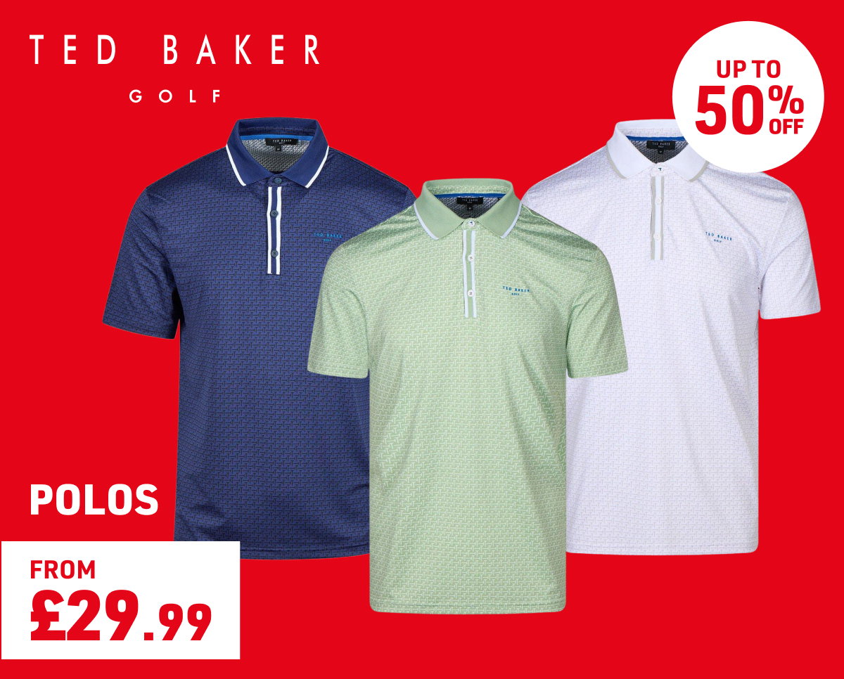Ted Baker Polos from £34.99- up to 30% off