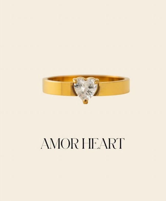 Amor Heart Ring