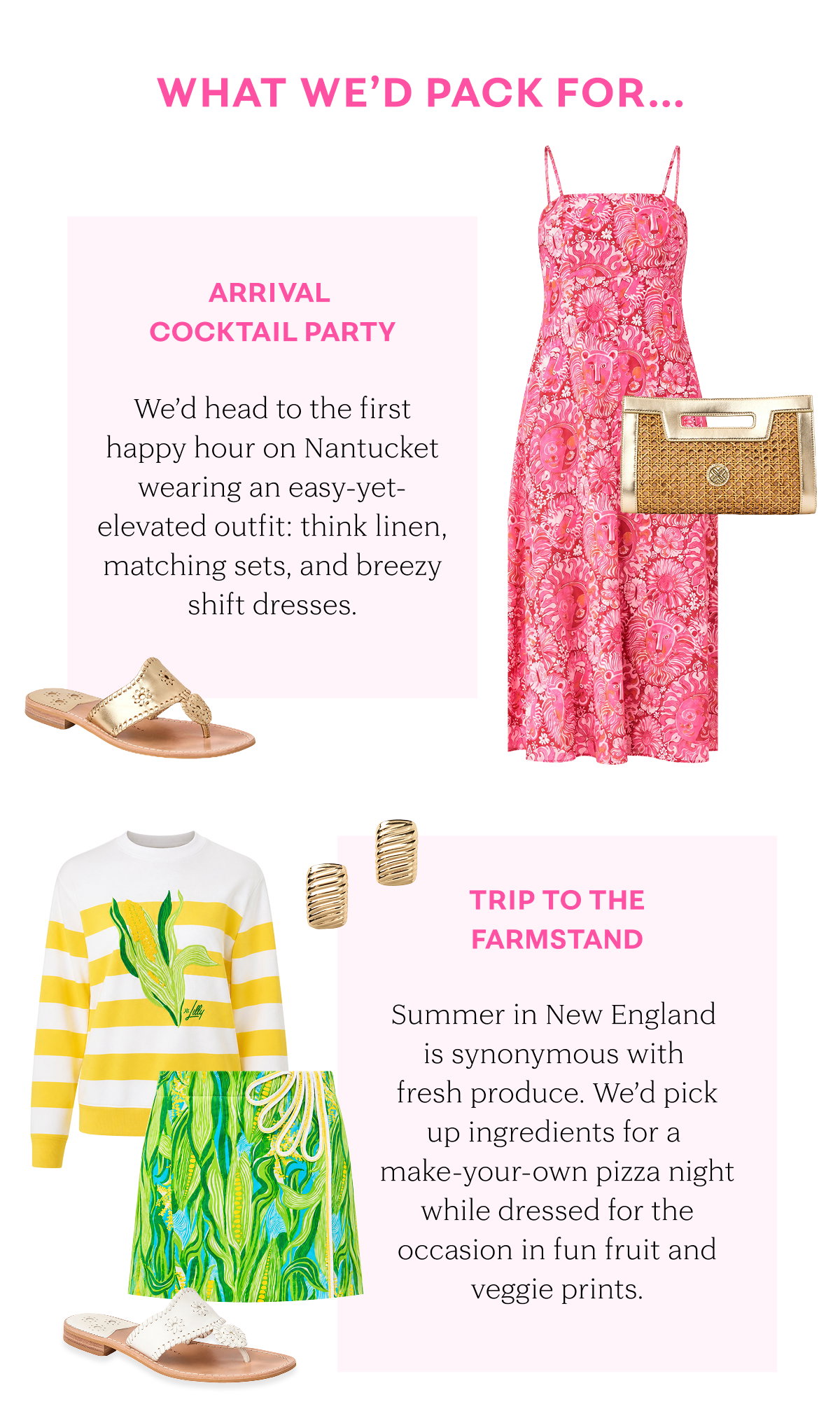 What We'd Pack For