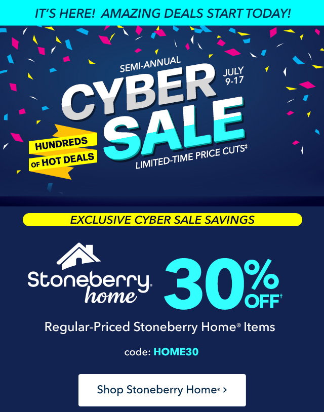 Shop Cyber Sale