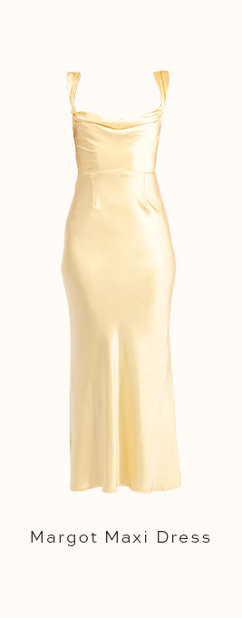 Margot Maxi Dress - Lemon