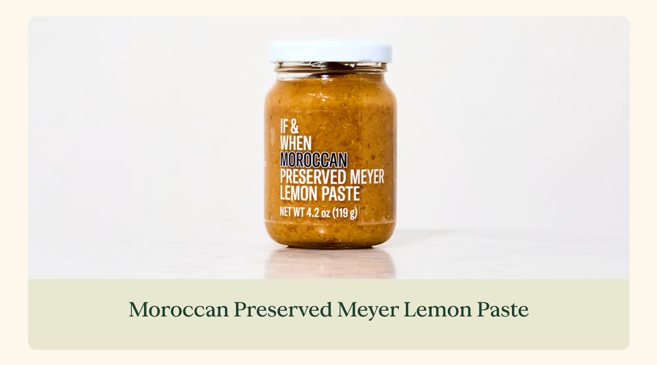 Moroccan Preserved Meyer Lemon Paste