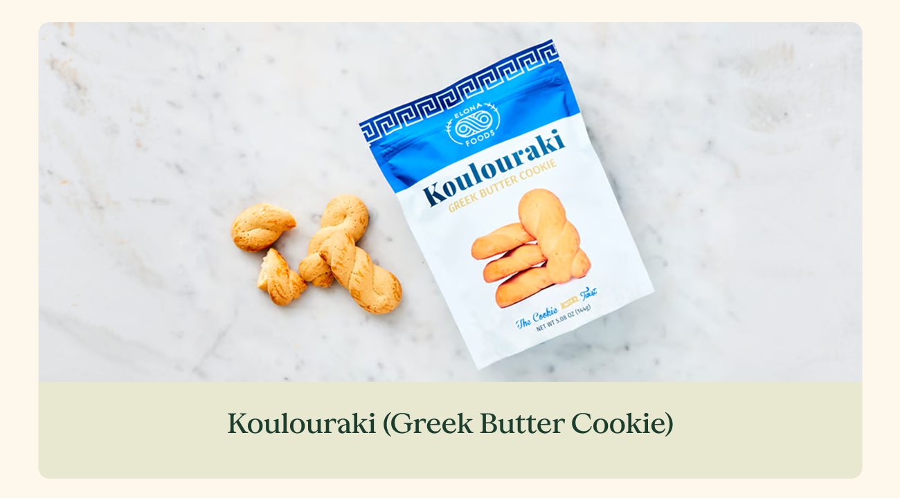 Koulouraki (Greek Butter Cookie)