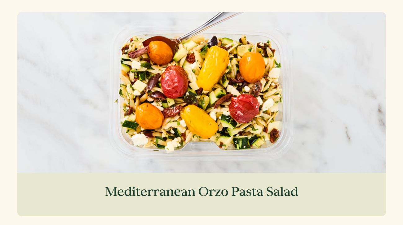 Mediterranean Orzo Pasta Salad