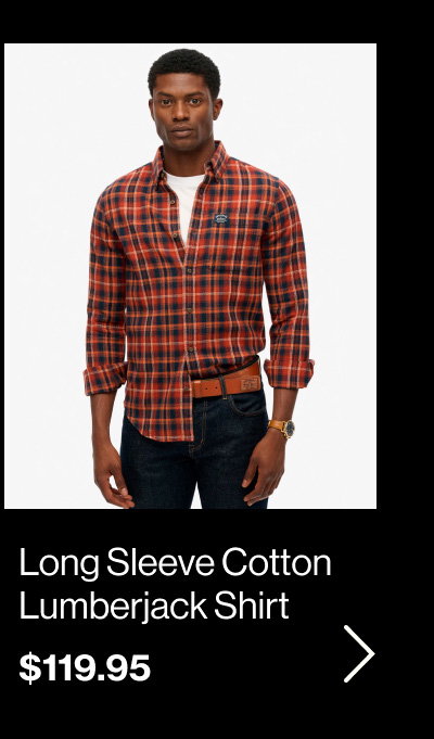 Long Sleeve Cotton Lumberjack Shirt