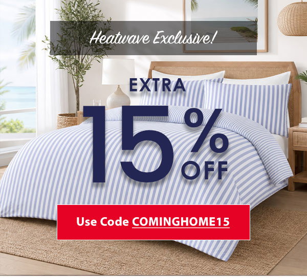 15% Off with code COMINGHOME15