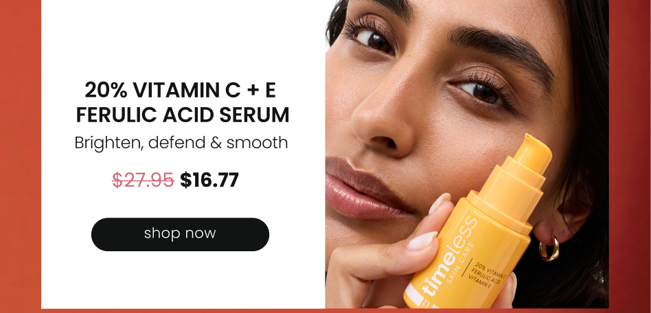 20% vitamin C + E ferulic acid serum brighten, defend & smooth skin