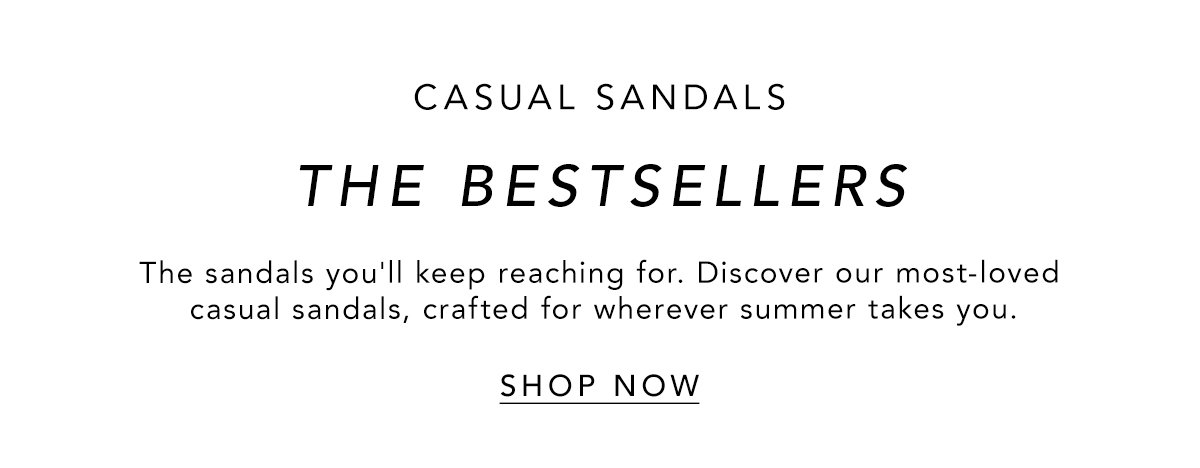 casual sandals