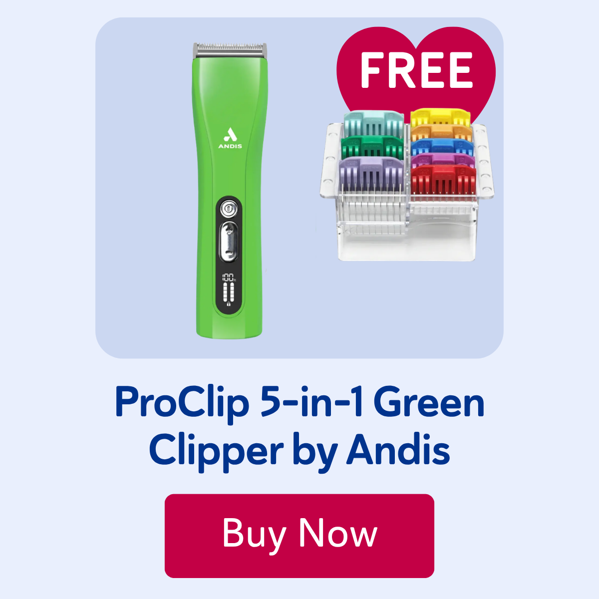 ProClip 5-in-1 Green Clipper by Andis