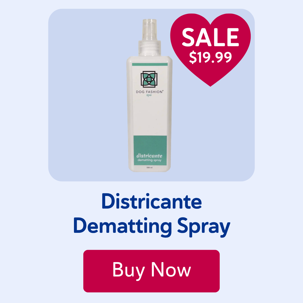 Districante Dematting Spray