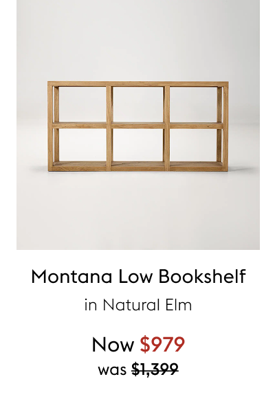 Montana Low Bookshelf