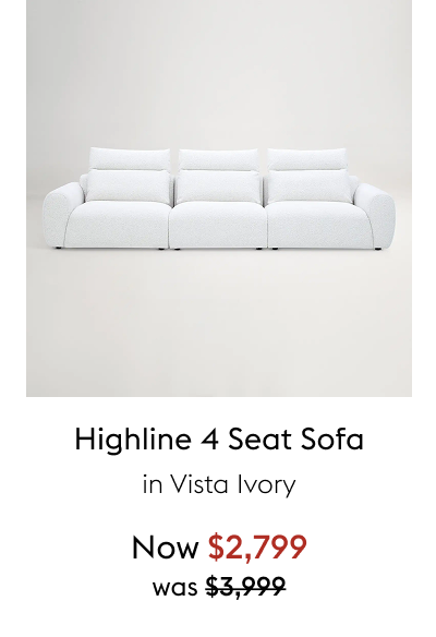 Highline 4 Seat Sofa