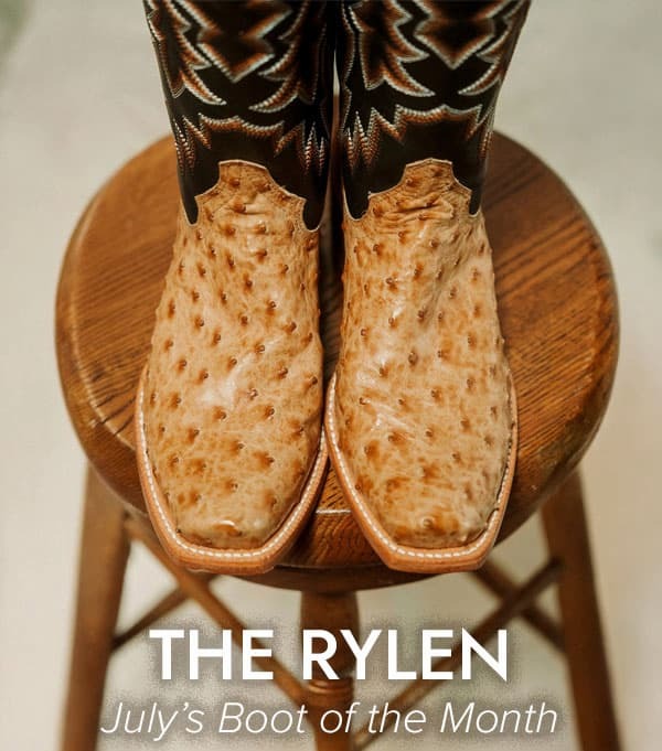The Rylan. July's Boot of the month. Meet the Rylan.