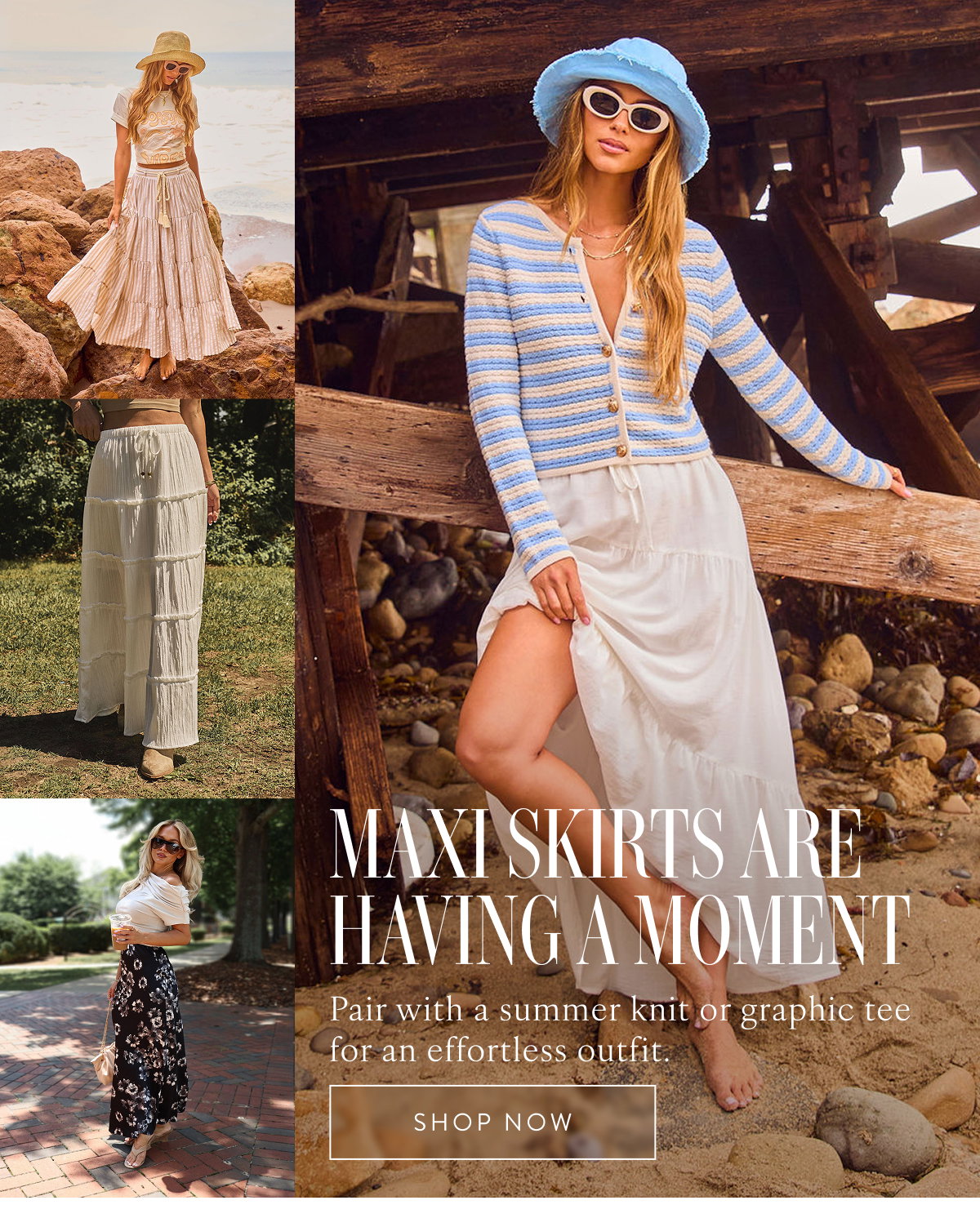 Shop Maxi Skirts