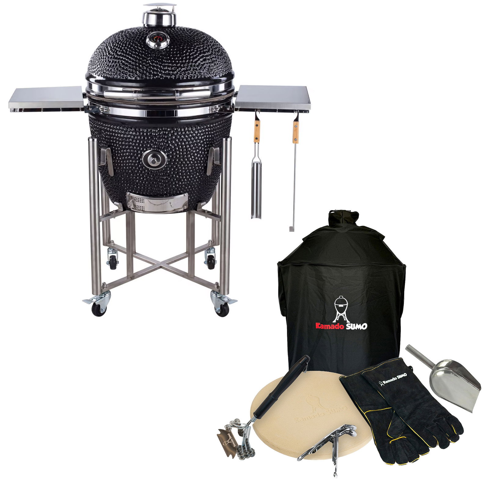  Kamado Sumo Signature Pro kolgrill + tillbehörspaket