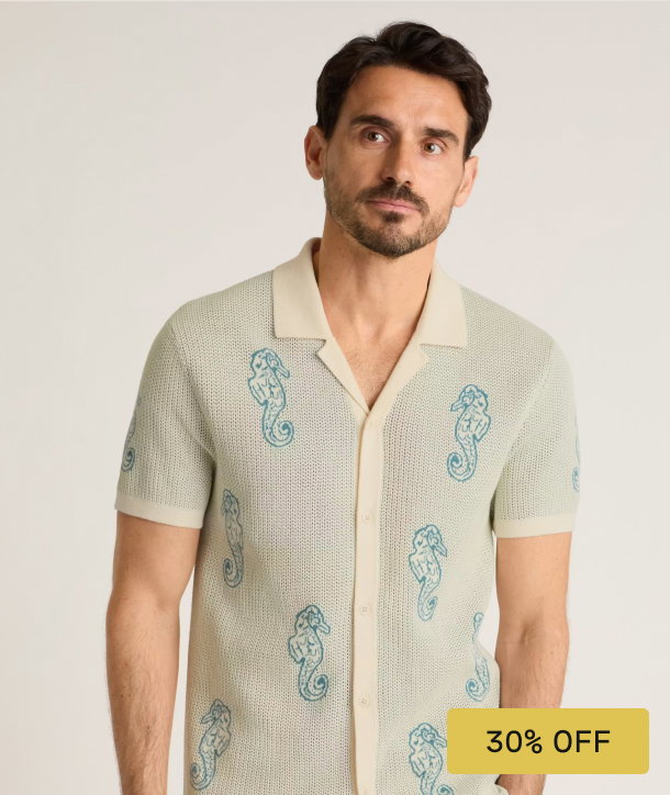 Hudson Cabana Sweater Polo