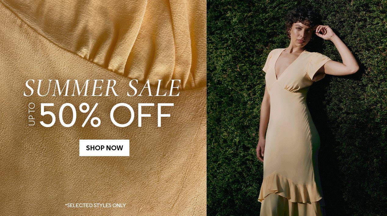 Summer Sale - Up to 50% Off