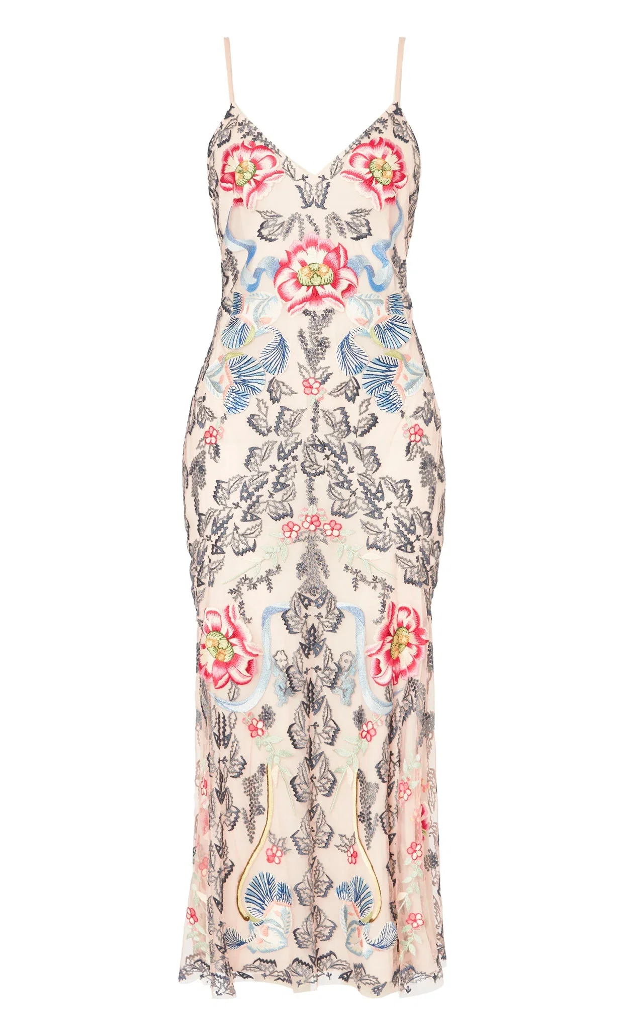 Image of Bilbao Strappy Dress - Rosewater