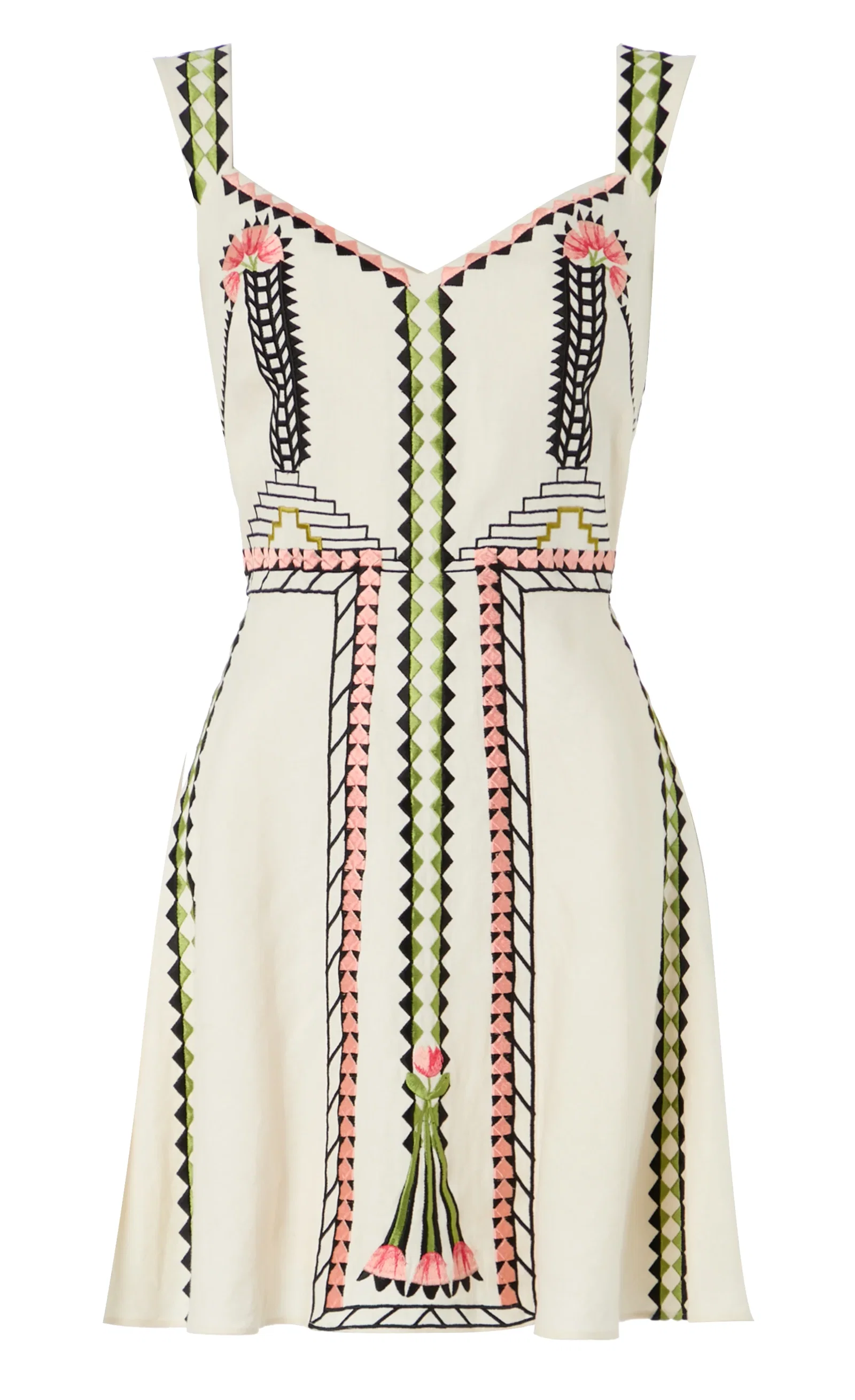 Image of Avalon Mini Dress - Ivory