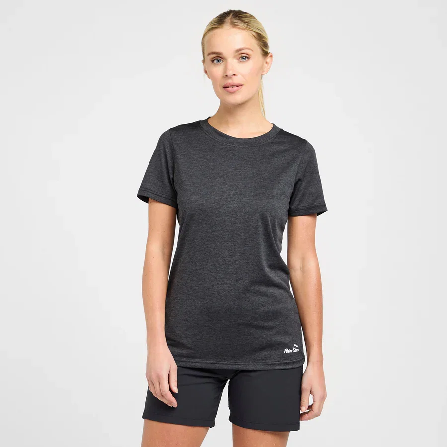 Peter Storm Womens Active Short Sleeve T-Shirt Black