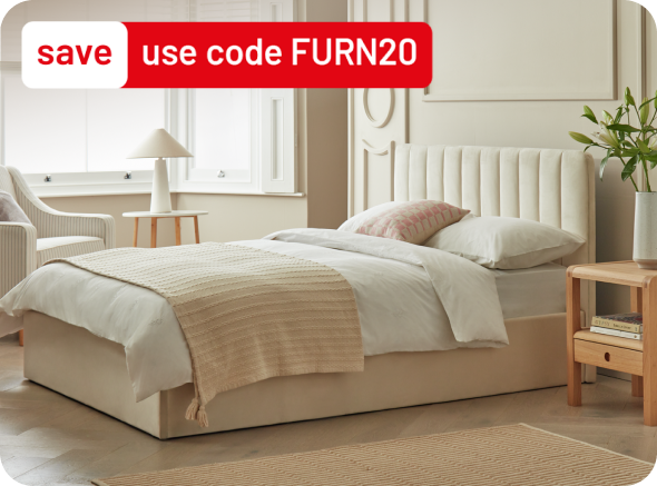 Save 20% on selected Indoor Furniture