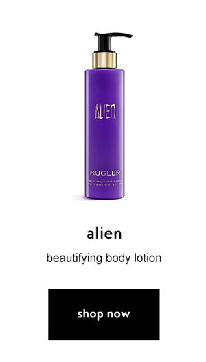 alien beautifying body lotion