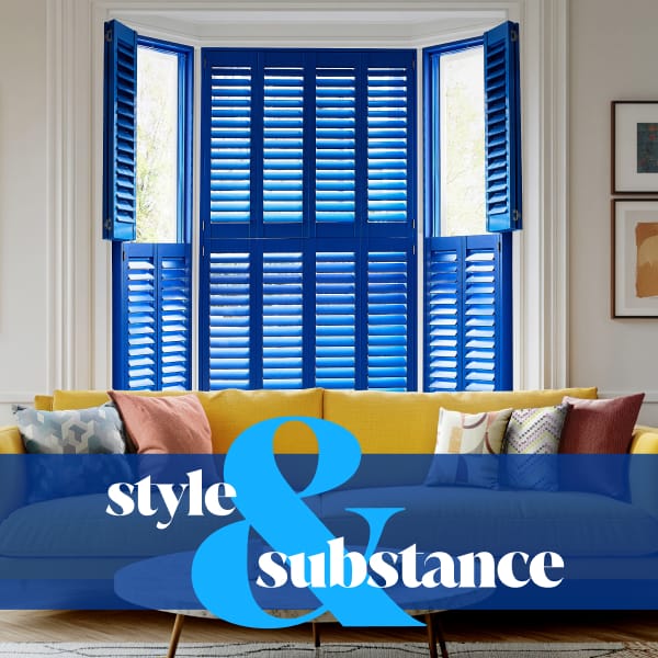 shutters available in a range of colours