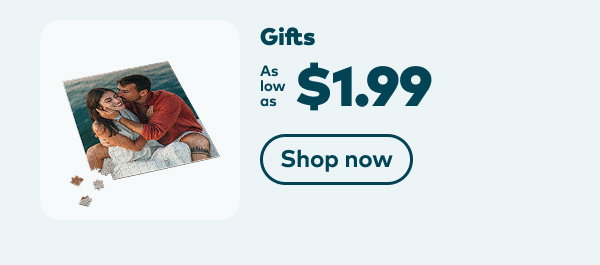 Gifts as low as $1.99. Shop now.