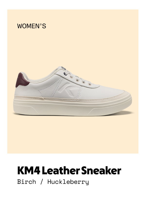 Women's KM4 Leather Sneaker