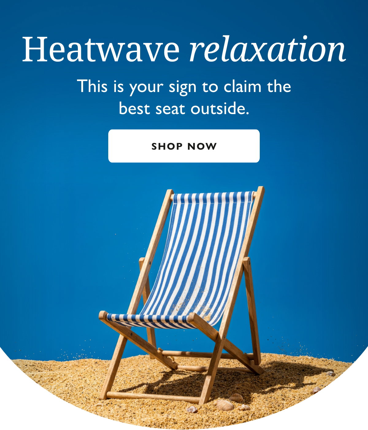 This is your sign to claim the best seat outside.
