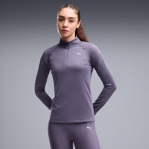 RUN VELOCITY CLOUDSPUN Women's Quarter-Zip Top