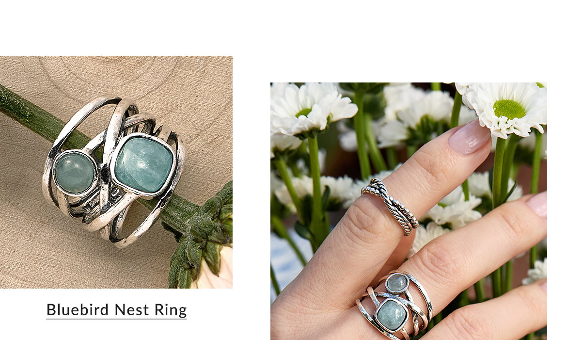 Bluebird Nest Ring