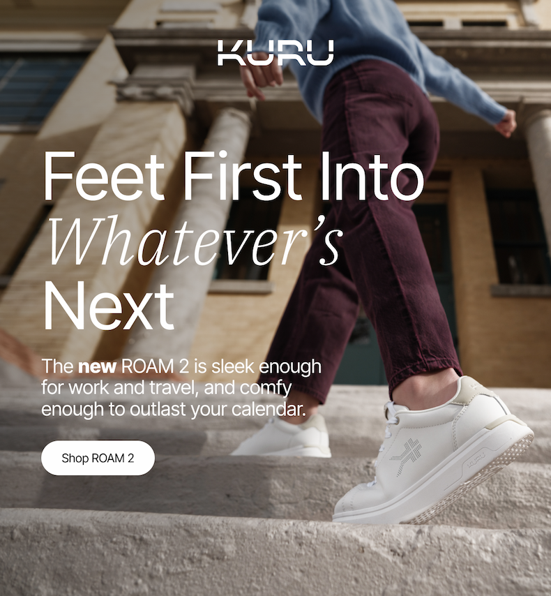 DIVE Feet First into ROAM 2, a casual sneaker with a lot to say about comfort.