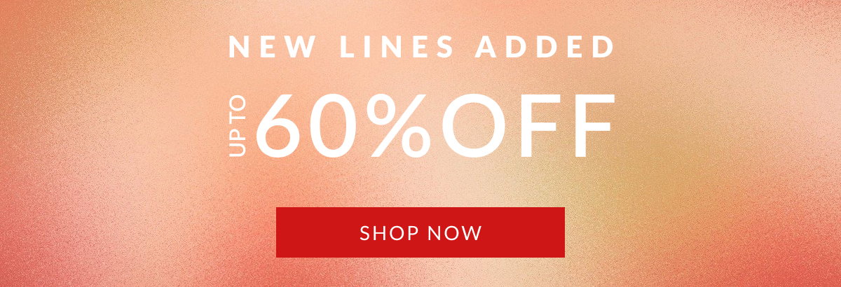 UP TO 60% OFF SALE 