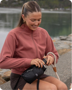 Women’s Anytime Bomber Jacket - Dark Clay