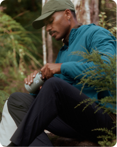 Men's Anytime LT Insulated Hooded Jacket - Ocean