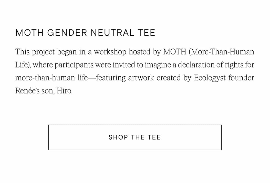 Shop Ecologyst MOTH Tee