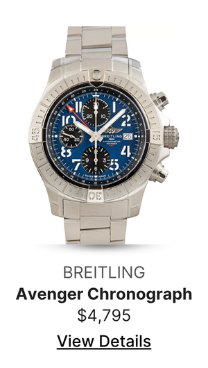 Breitling Avenger Chronograph GMT 45 Steel