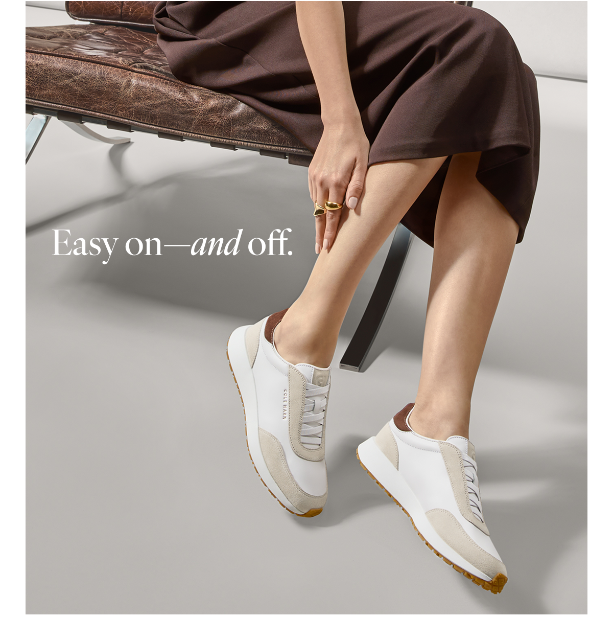 Easy on -- and off.