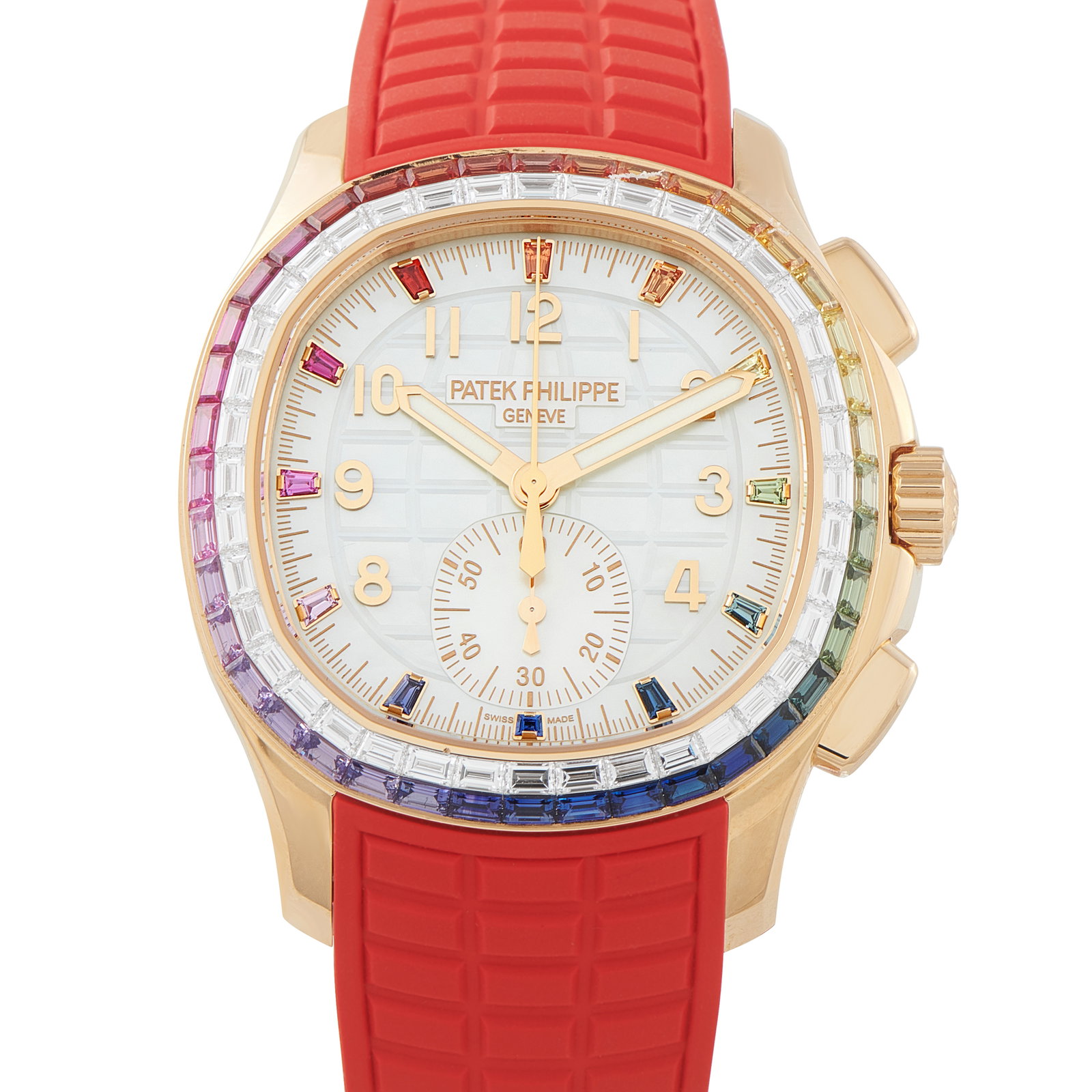 Patek Philippe Aquanaut Luce Rainbow Chronograph Watch 7968/300R-001